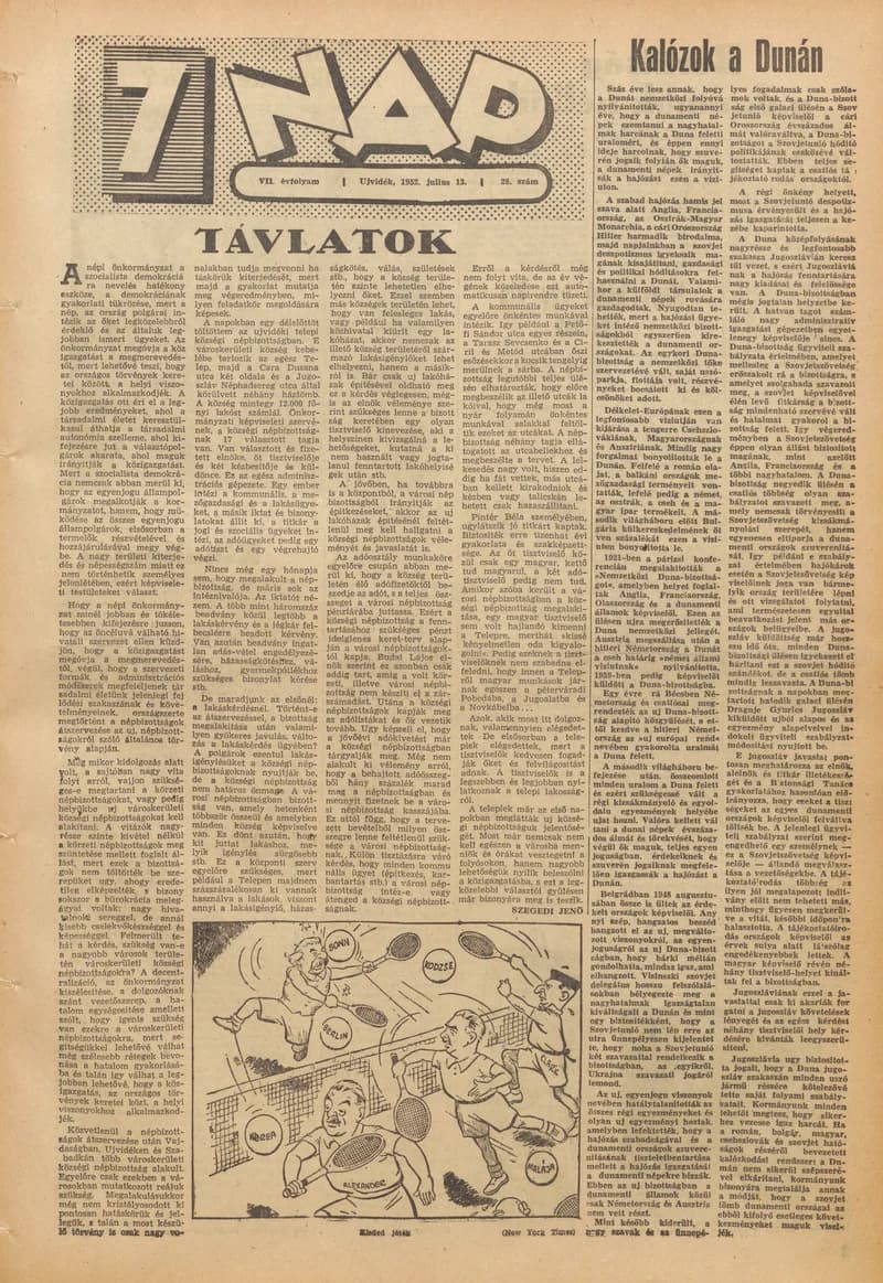 7 Nap, 7. évf. 1952. július 13. 28. sz. 1–12. oldal