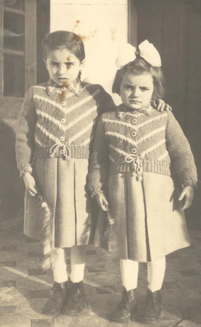 Csernai (Lendvai) Etelka és testvére Lendvai Gizella 