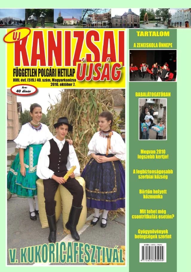 Új Kanizsai Újság, 17. évf. 2010. október 7. 40. sz.