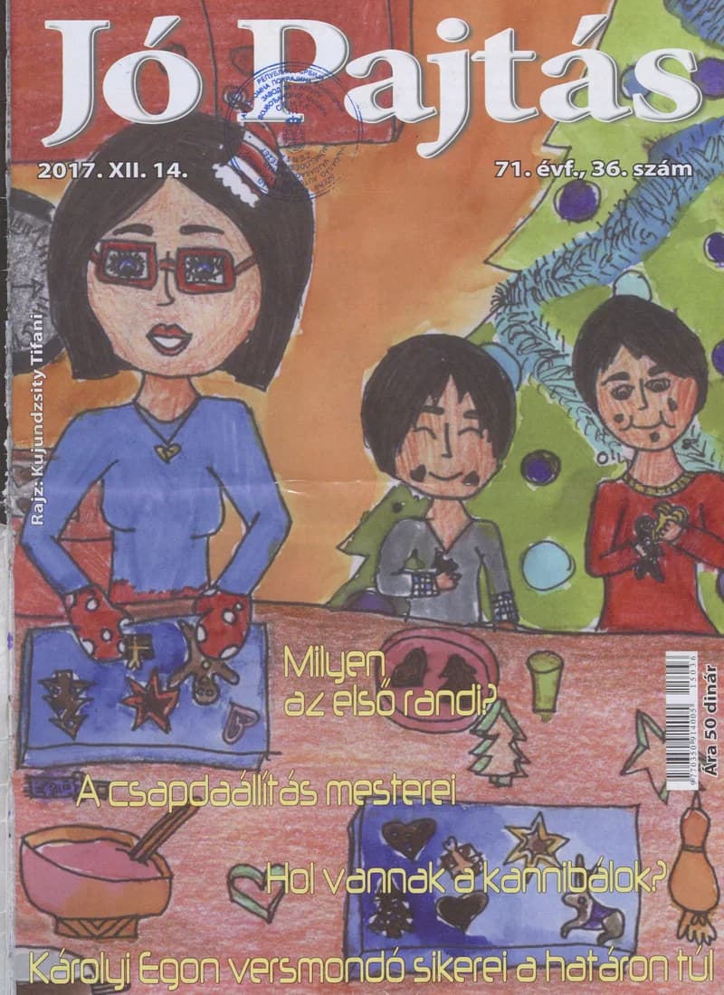 Jó Pajtás, 71. évf. 2017. december 14. 36. sz.