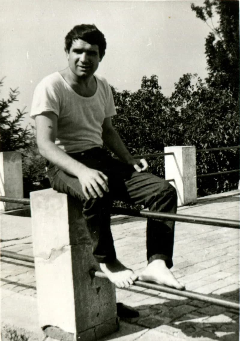 Benes József a tüdőszanatóriumban a Fruška Gorán