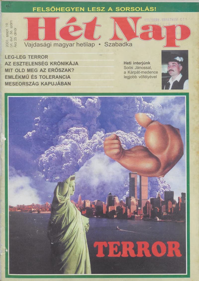 7 Nap, 56. évf. 2001. szeptember 19. 36. sz. 1–68. oldal