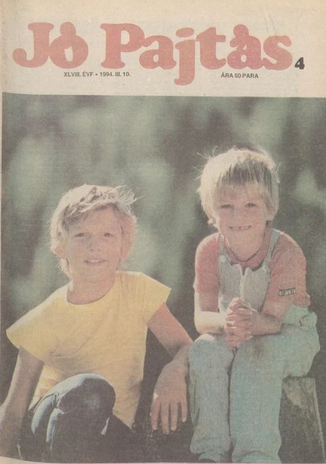 Jó Pajtás, 48. évf. 1994. március 10. 4. sz.