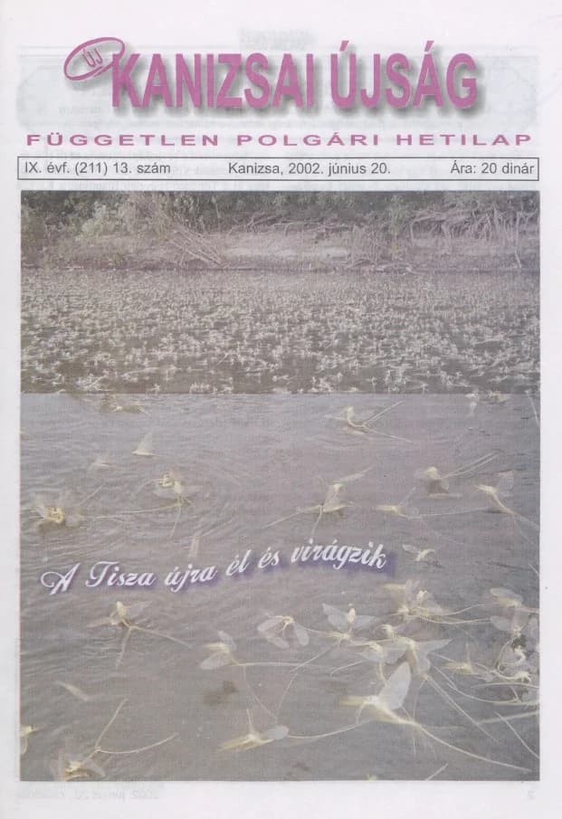 Új Kanizsai Újság, 9. évf. 2002. június 20. 13. sz.