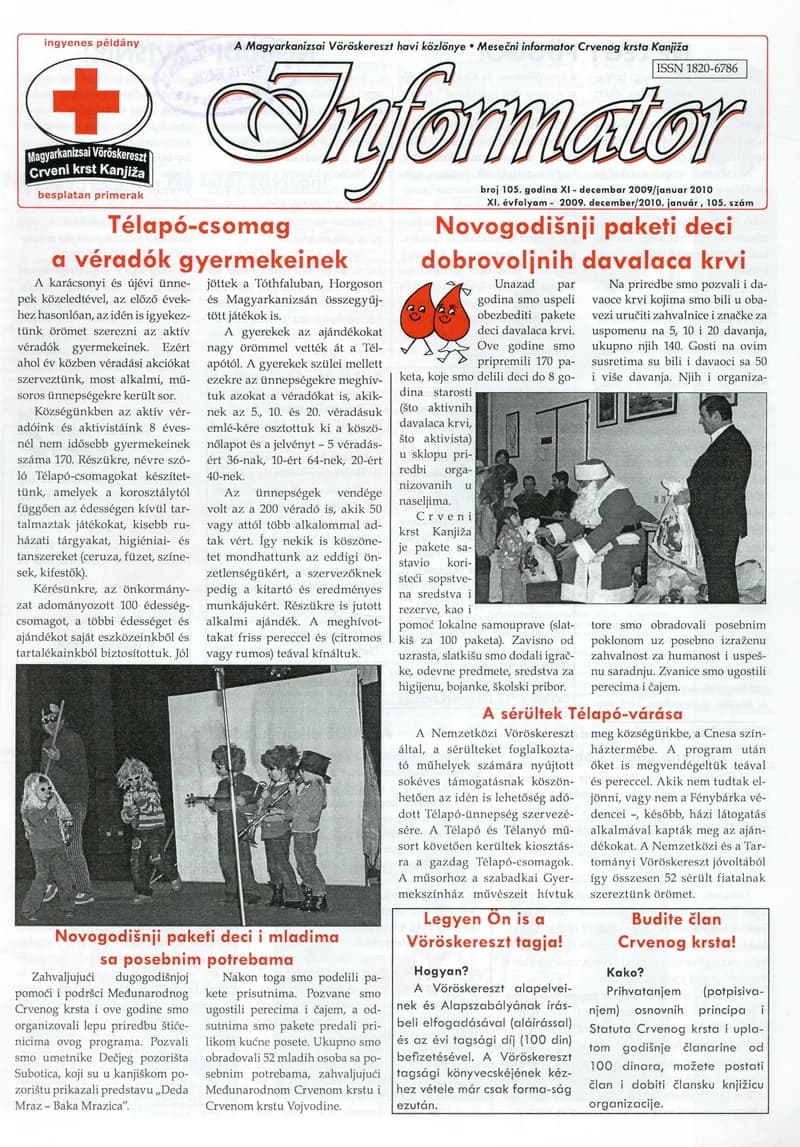 Informator, 10. évf. 2009. december 1. – 2010. január 1. 105. sz.