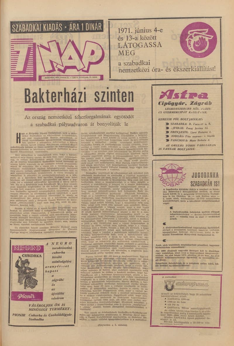 7 Nap, 26. évf. 1971. június 11. 25. sz. 1–28. oldal
