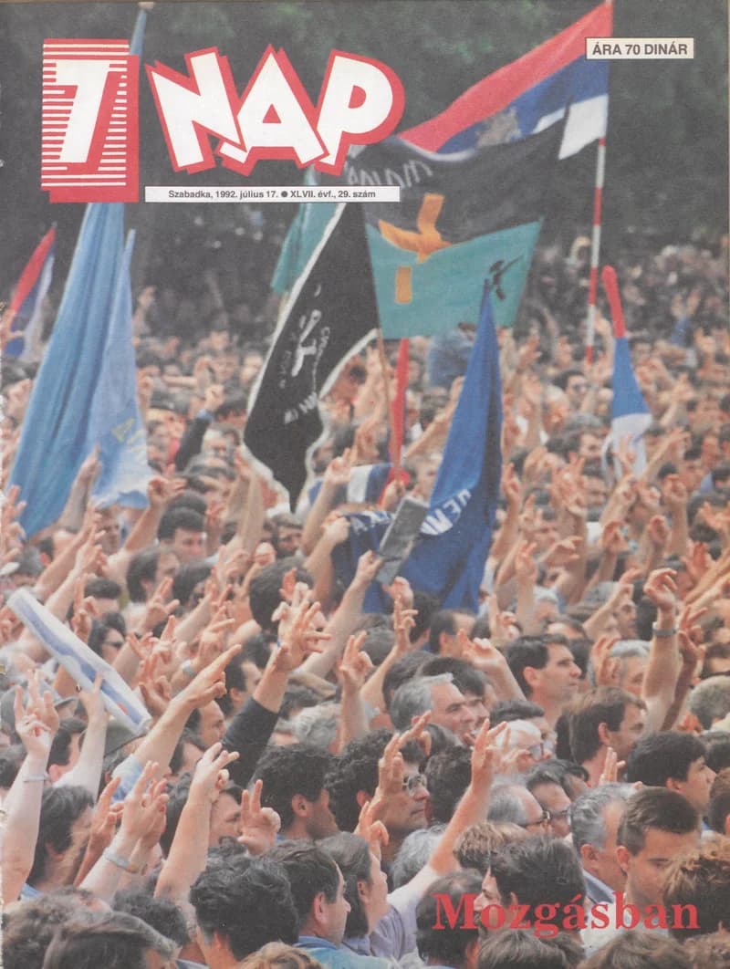 7 Nap, 47. évf. 1992. július 17. 29. sz. 1–52. oldal