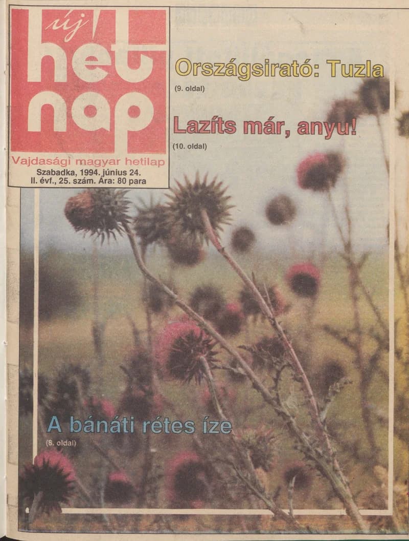 Új Hét Nap, 2. évf. 1994. június 24. 25. sz.