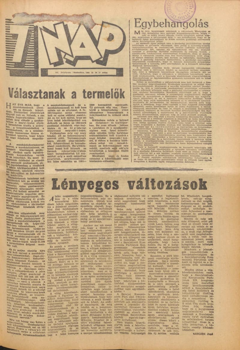 7 Nap, 11. évf. 1956. február 26. 9. sz.