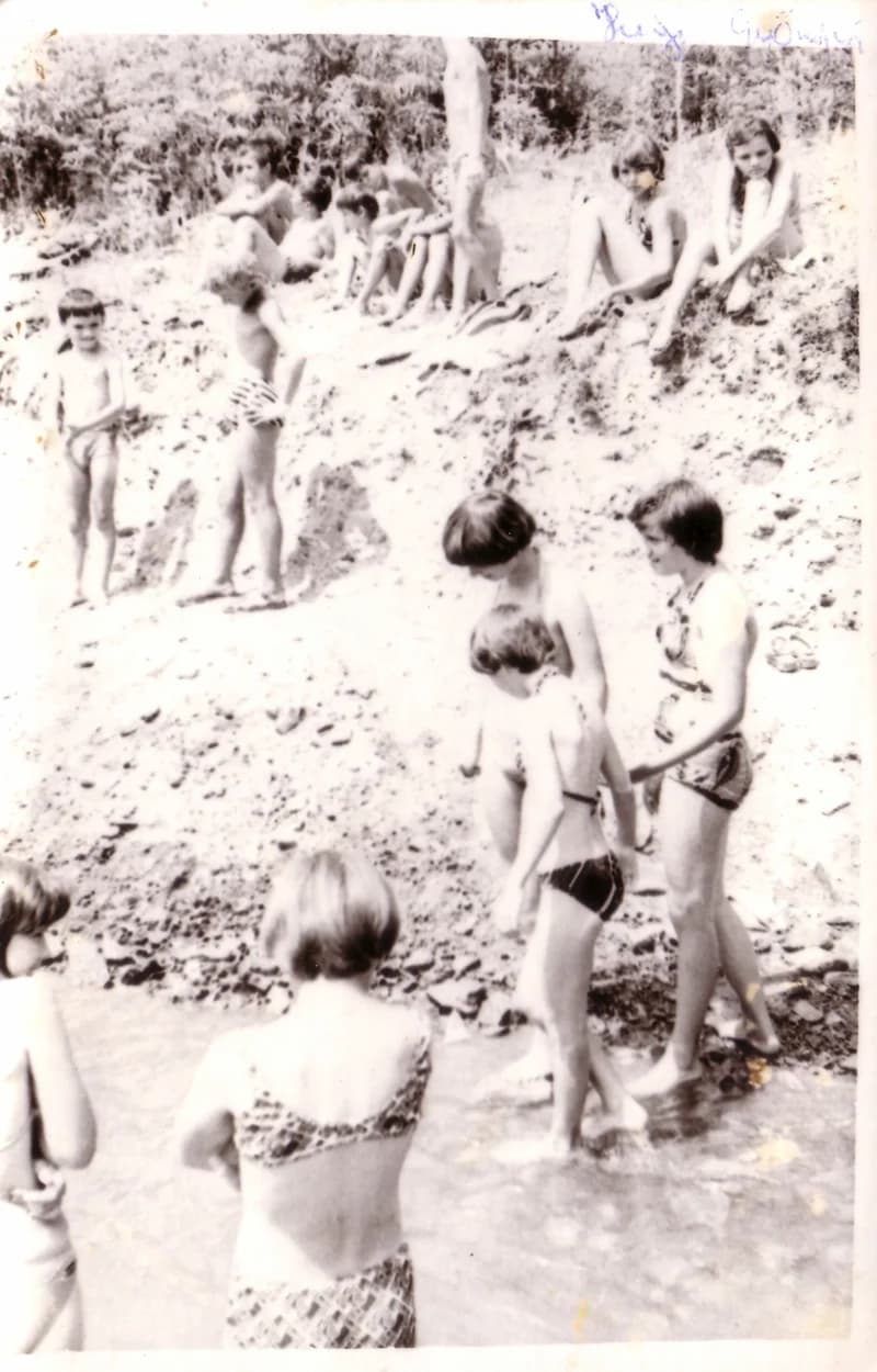 Fürdőzés a Tiszán