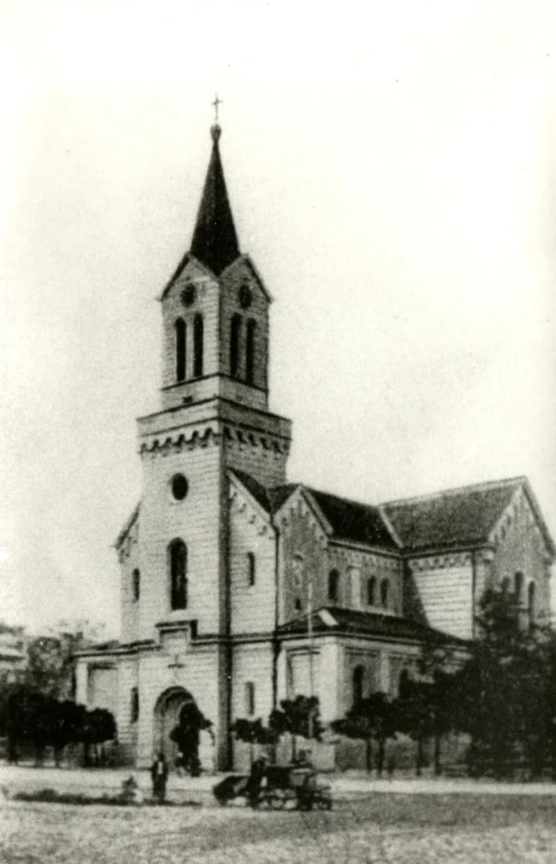 A nagybecskereki Nepomuki Szent János templom