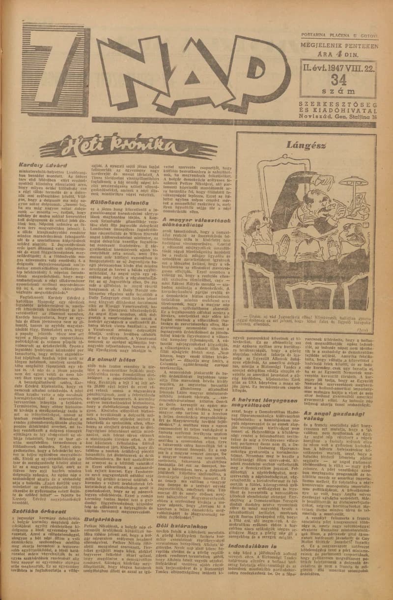 7 Nap, 3. évf. 1948. augusztus 22. 34. sz. 1–10. oldal