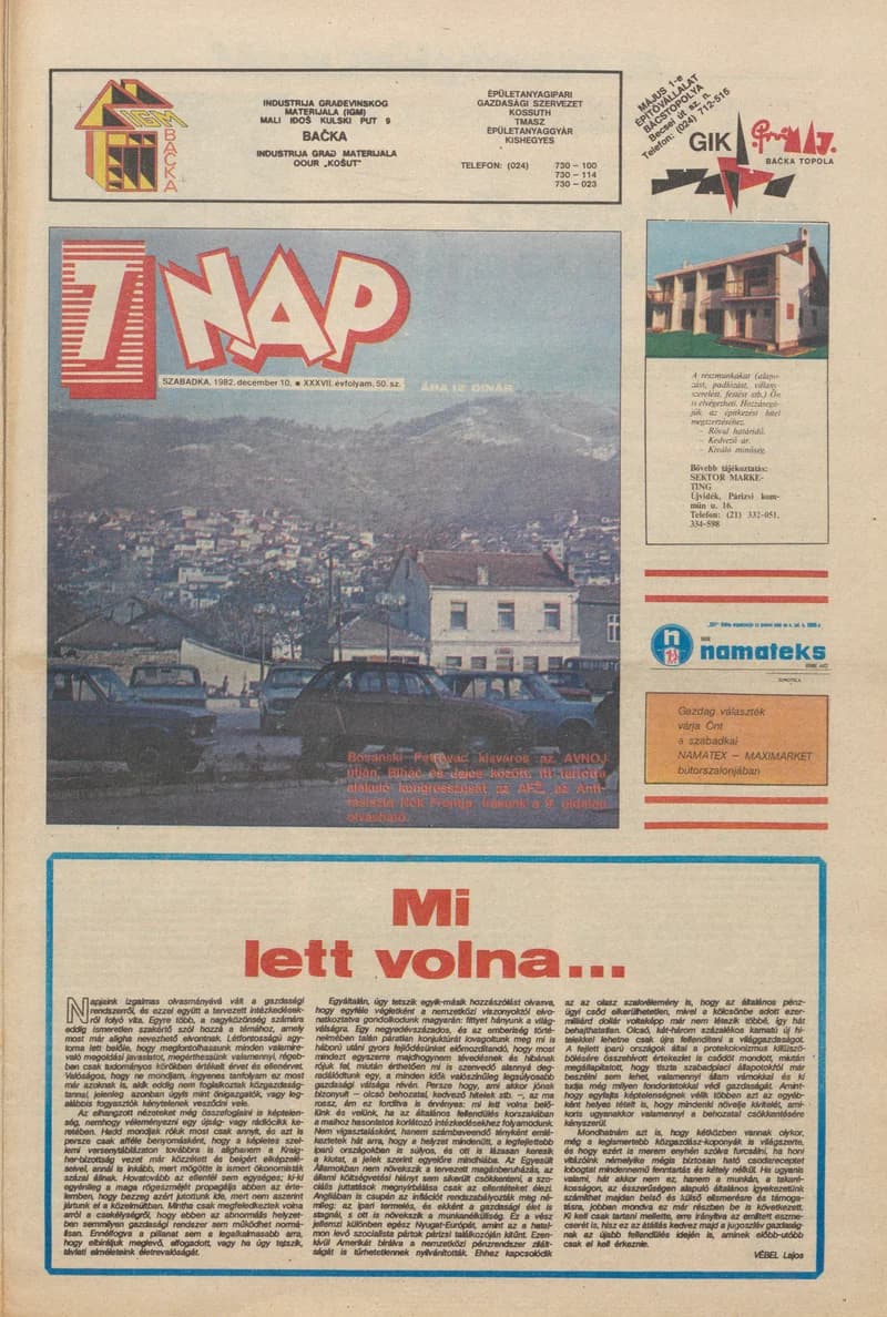 7 Nap, 37. évf. 1982. december 10. 50. sz. 1–16. oldal