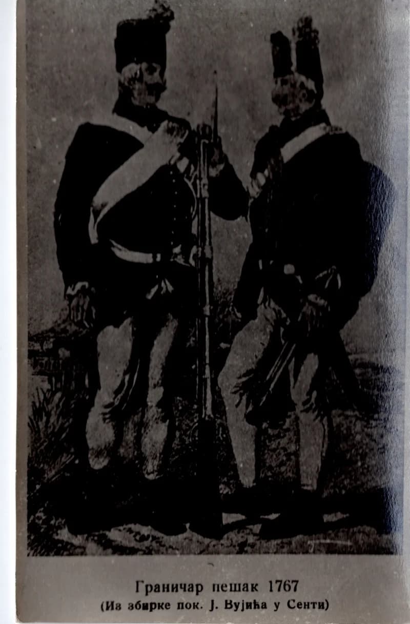 Gyalogos katona, 1767