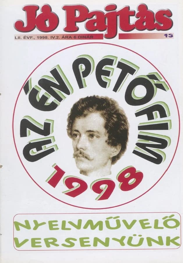 Jó Pajtás, 52. évf. 1998. április 2. 13. sz.