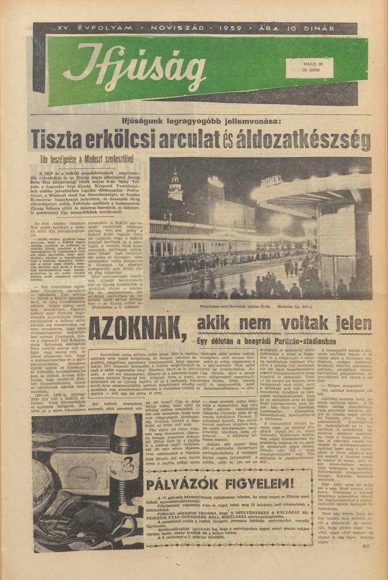 Ifjúság, 15. évf. 1959. május 28. 22. sz.