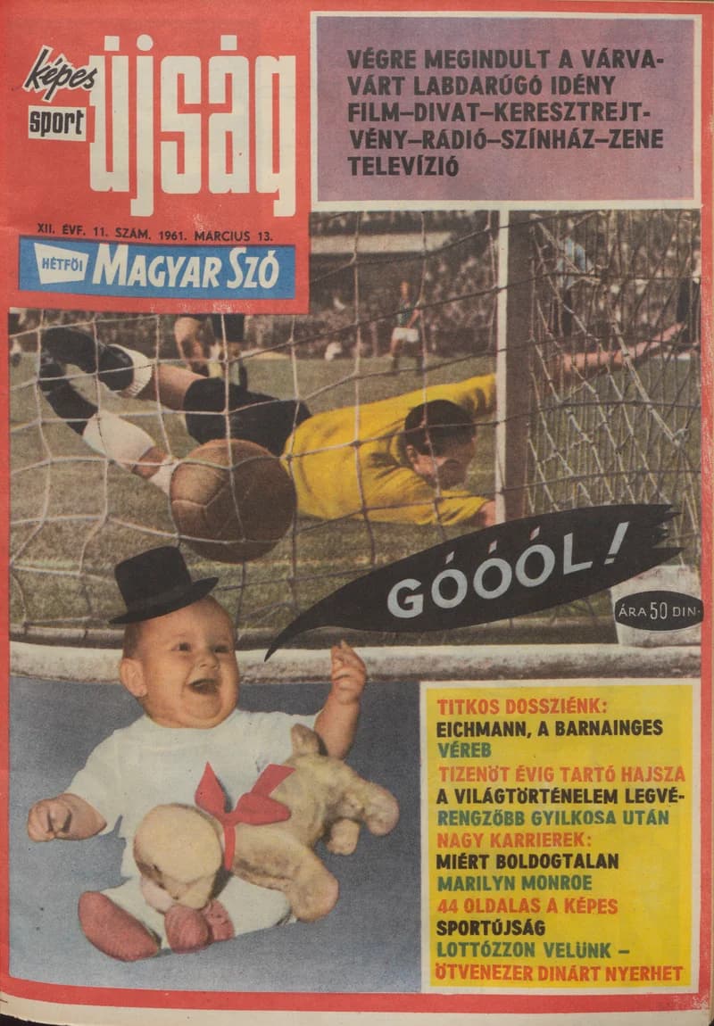 Hétfői Magyar Szó, 12. évf. 1961. március 13. 11. sz.