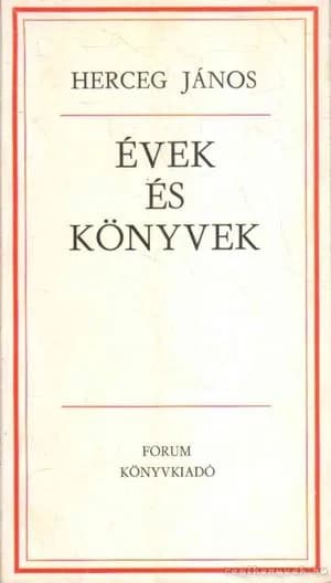 Évek és könyvek
