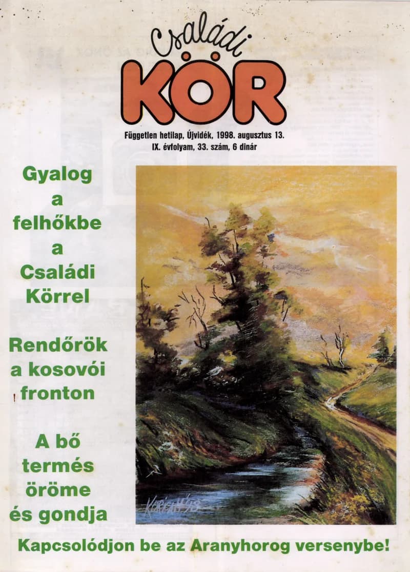 Családi Kör, 9. évf. 1998. augusztus 13. 33. sz.
