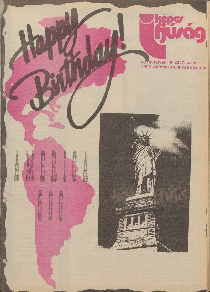 Képes Ifjúság, 48. évf. 1992. október 14. 2037. sz.