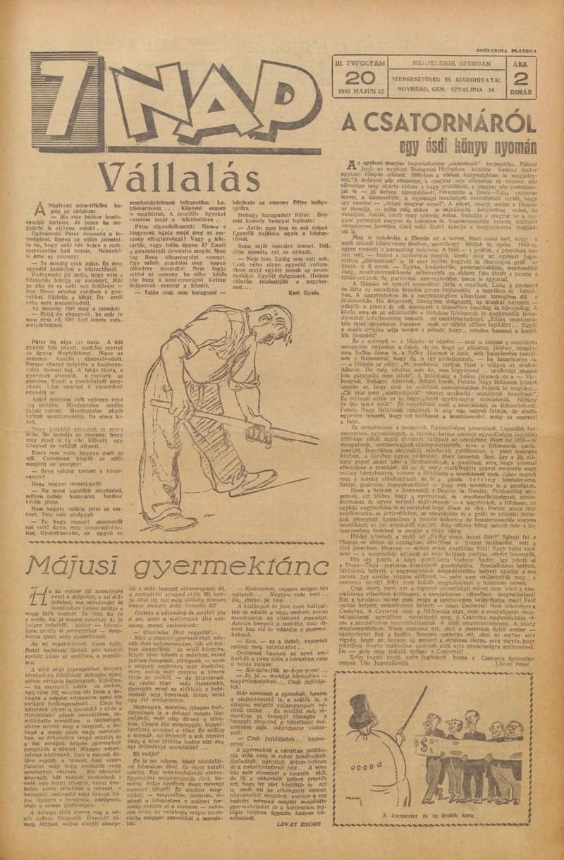 7 Nap, 3. évf. 1948. május 12. 20. sz. 1–4. oldal