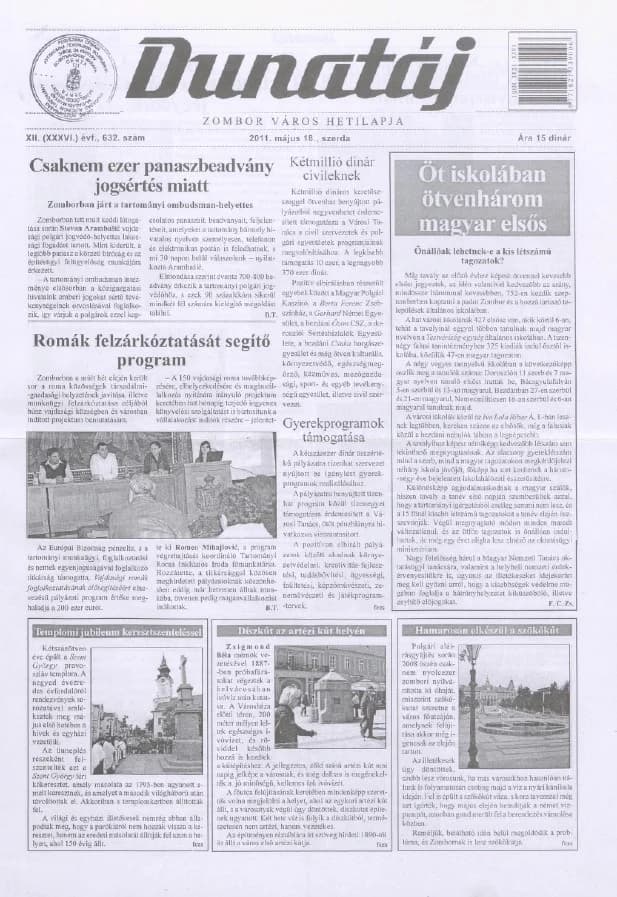 Dunatáj, 13. évf. 2011. május 18. 632. sz.