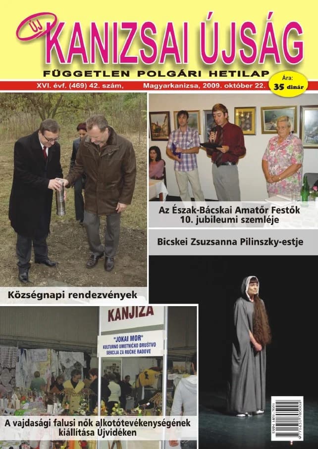 Új Kanizsai Újság, 16. évf. 2009. október 22. 42. sz.