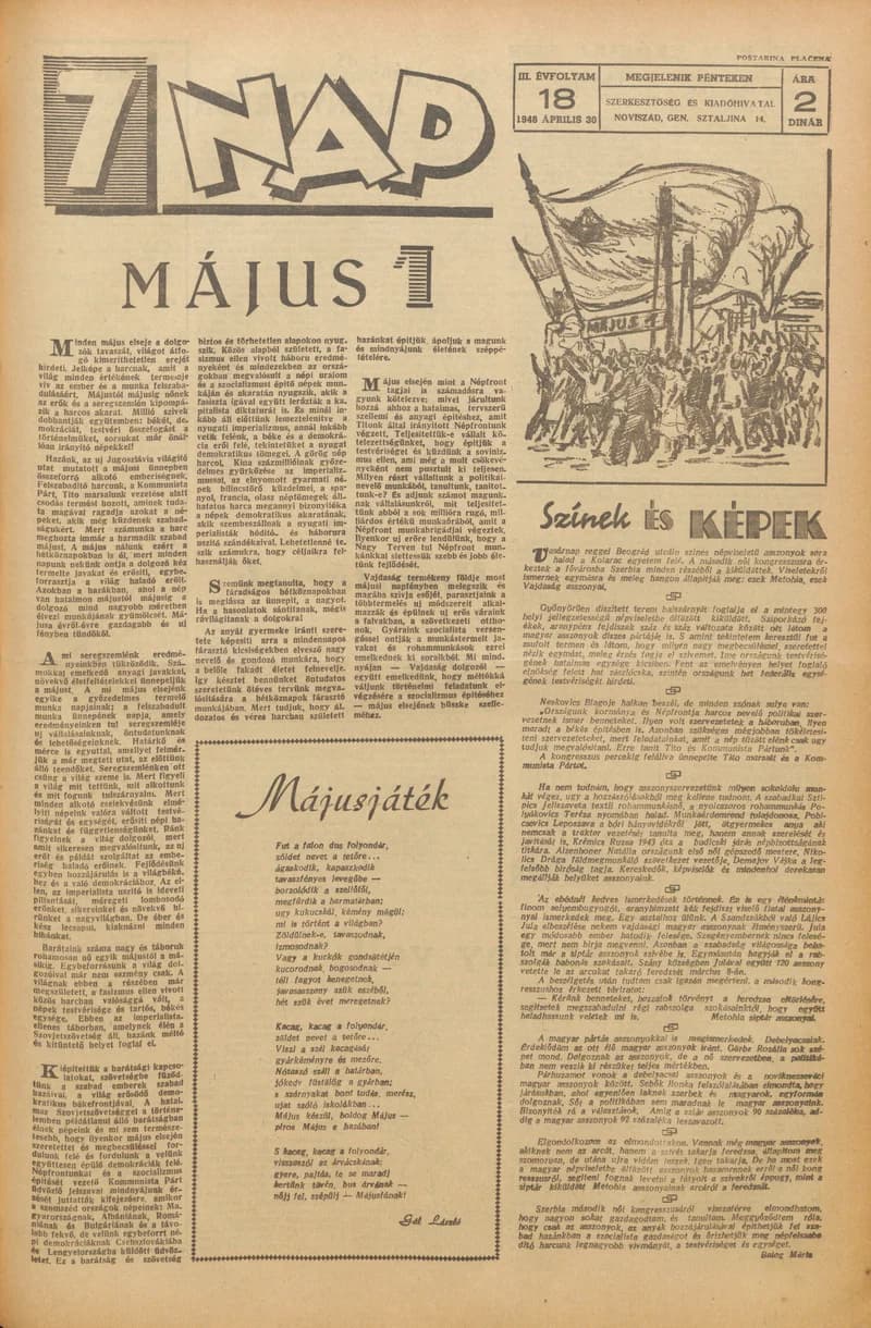 7 Nap, 3. évf. 1948. április 30. 18. sz. 1–4. oldal
