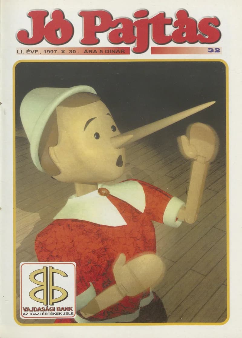 Jó Pajtás, 51. évf. 1997. október 30. 32. sz.