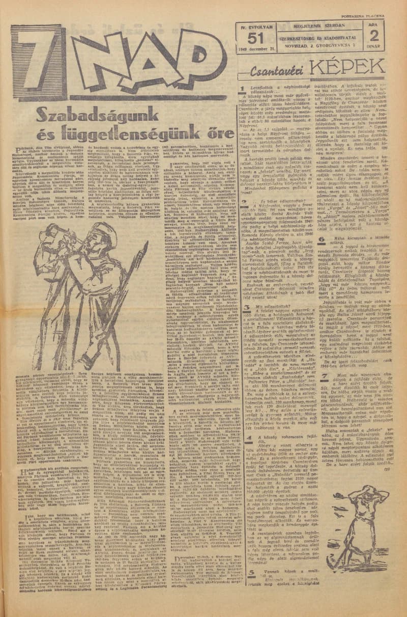 7 Nap, 4. évf. 1949. december 21. 51. sz. 1–4. oldal