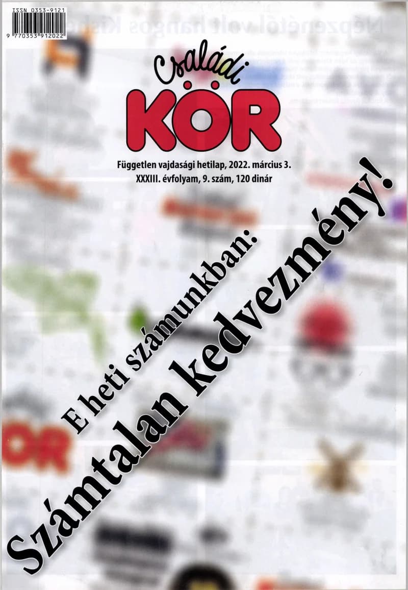 Családi Kör, 33. évf. 2022. március 3. 9. sz.