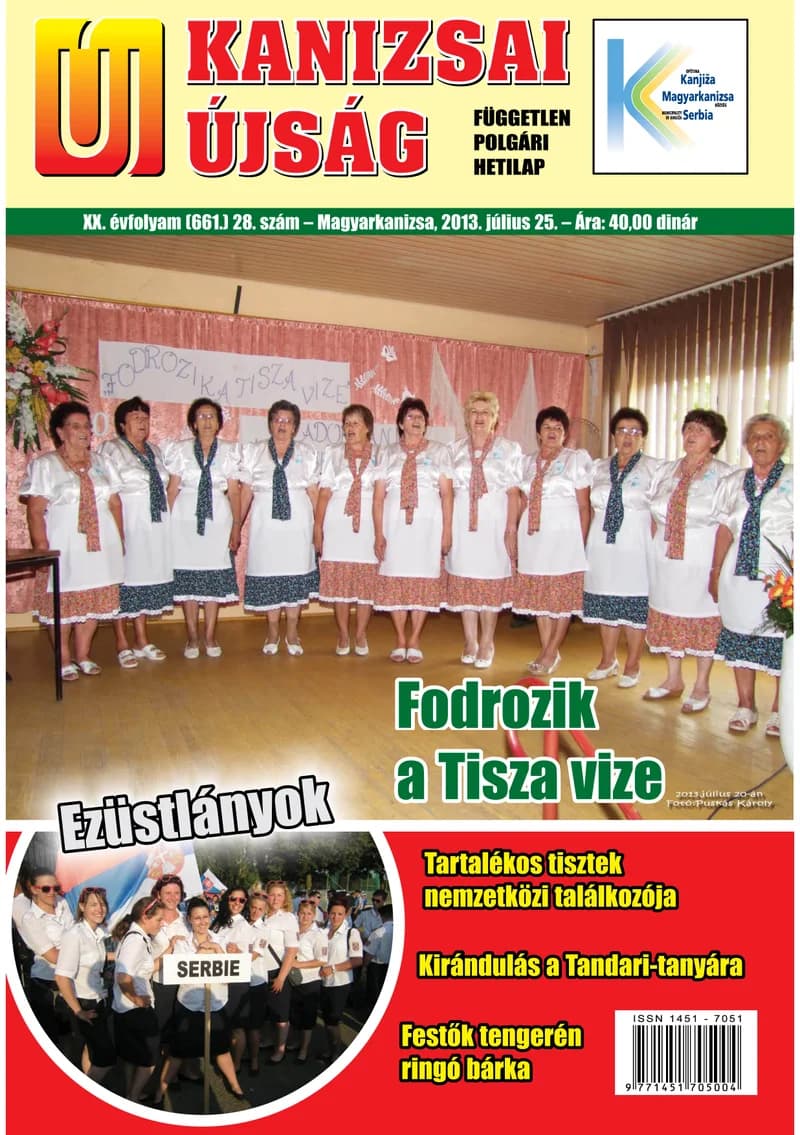 Új Kanizsai Újság, 20. évf. 2013. július 25. 28. sz.
