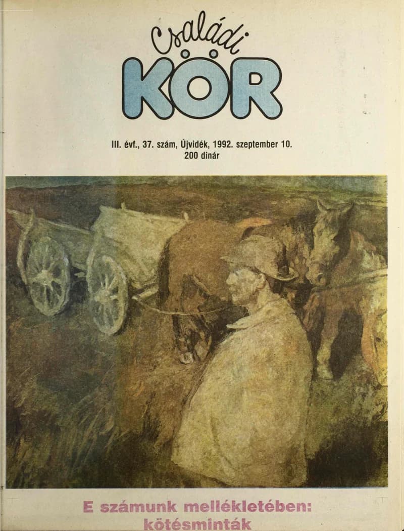 Családi Kör, 3. évf. 1992. szeptember 10. 36. sz.