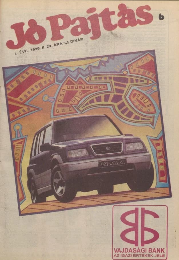 Jó Pajtás, 50. évf. 1996. február 29. 6. sz.