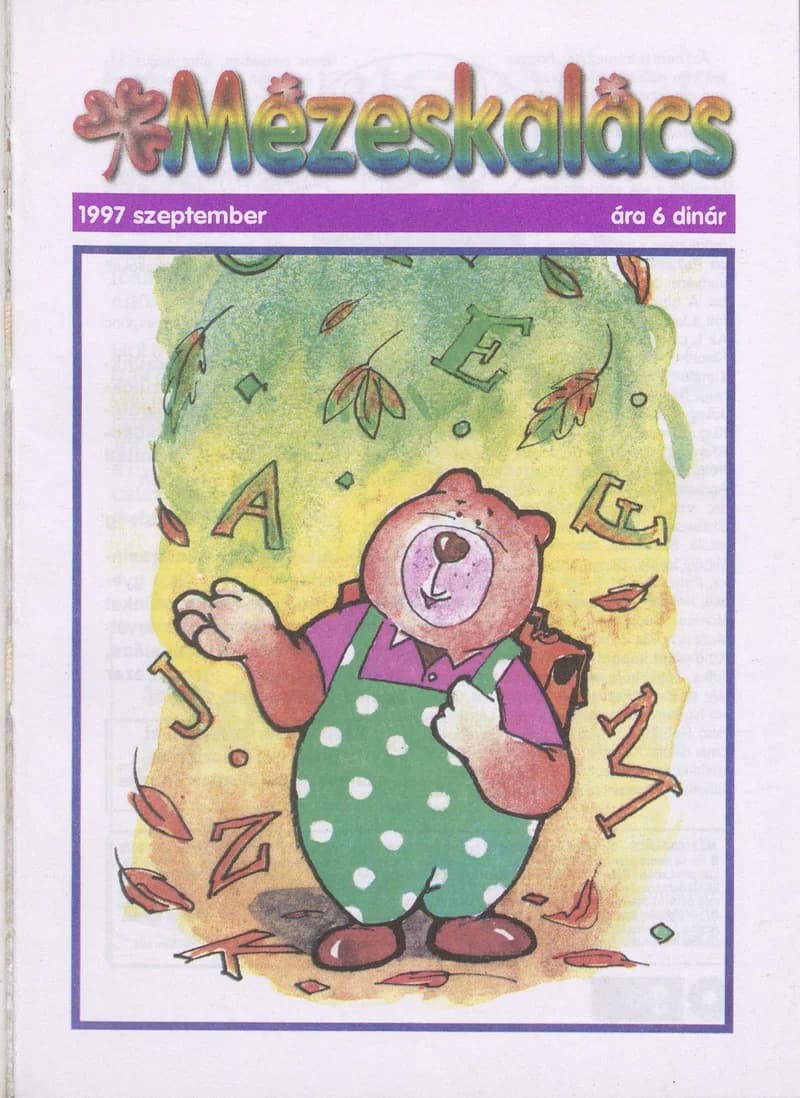 Mézeskalács, 45. évf. 1997. szeptember. 7. sz.