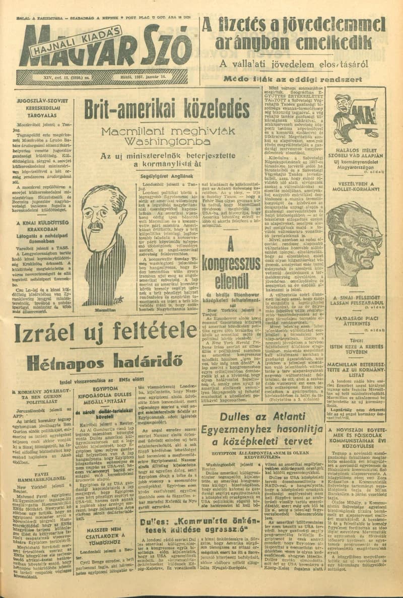 Magyar Szó, 14. évf. 1957. január 14. 12. sz. 1–12. oldal