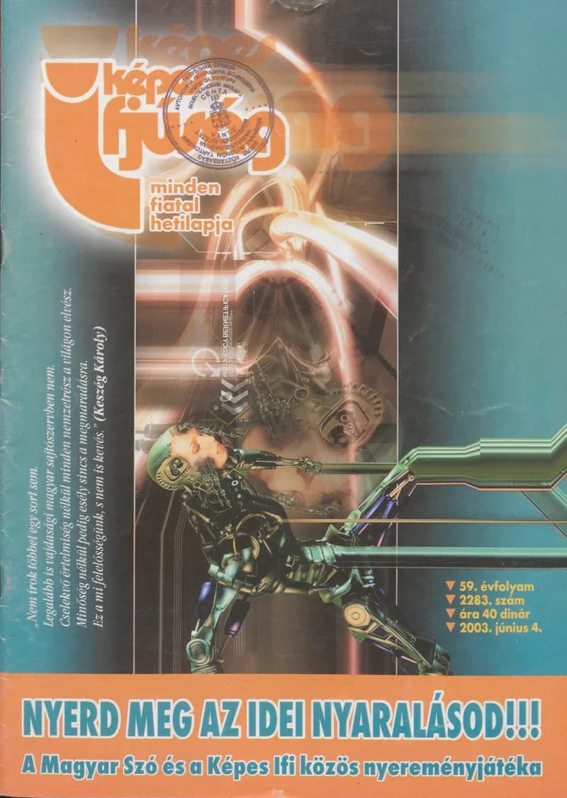 Képes Ifjúság, 59. évf. 2003. június 4. 2283. sz.