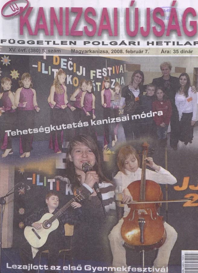Új Kanizsai Újság, 15. évf. 2008. február 7. 5. sz.