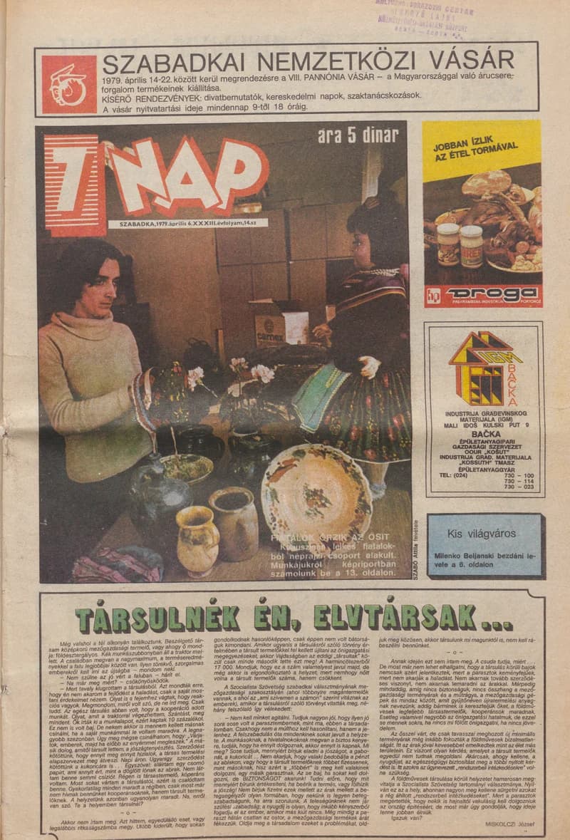 7 Nap, 34. évf. 1979. április 6. 14. sz. 1–24. oldal
