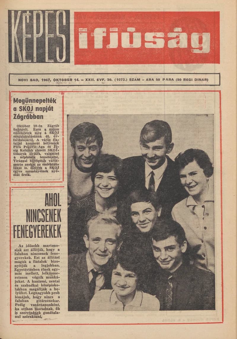 Képes Ifjúság, 23. évf. 1967. október 14. 30. sz. 1–32. oldal