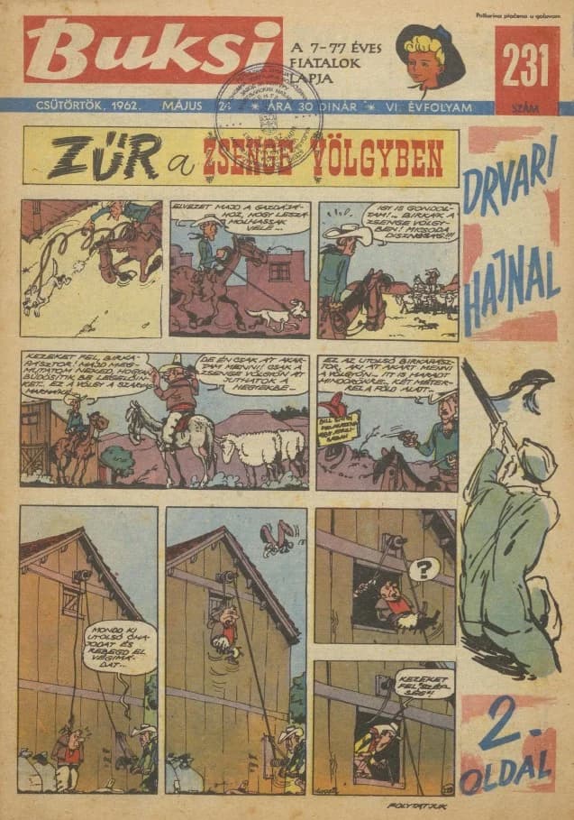 Buksi, 6. évf. 1962. május 24. 231. sz.