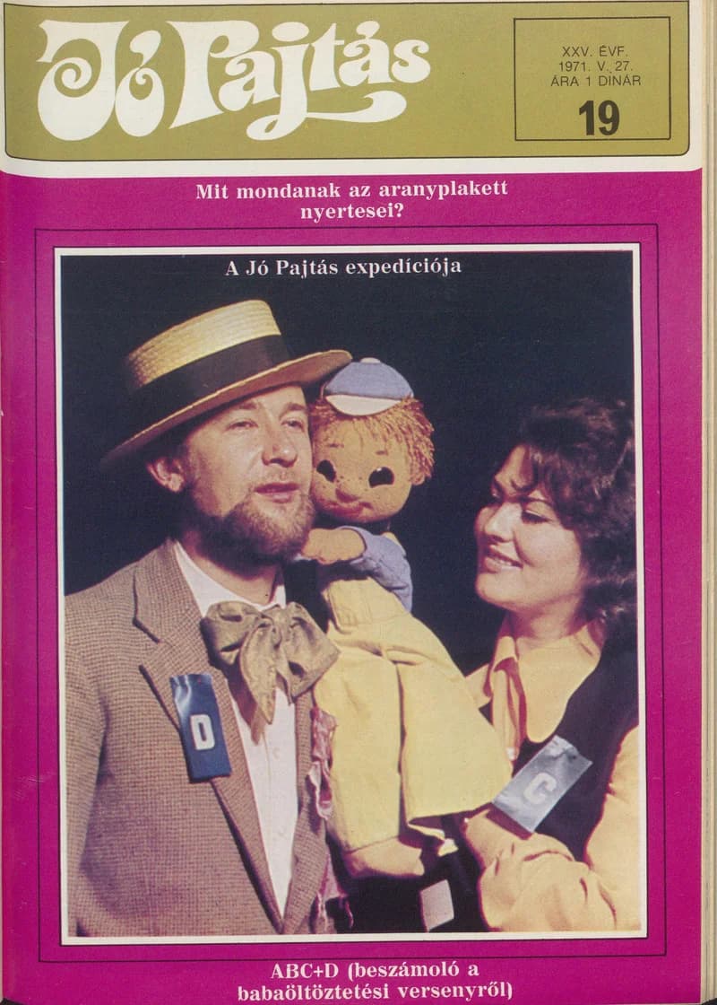 Jó Pajtás, 25. évf. 1971. május 27. 19. sz.