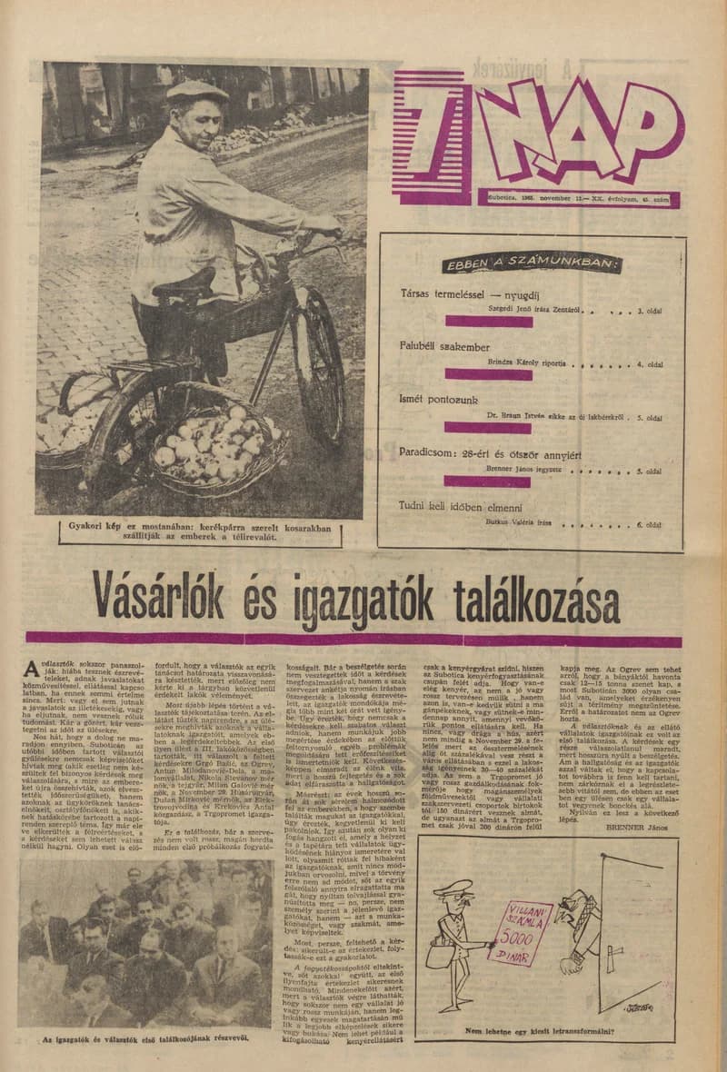 7 Nap, 20. évf. 1965. november 12. 45. sz. 1–20. oldal
