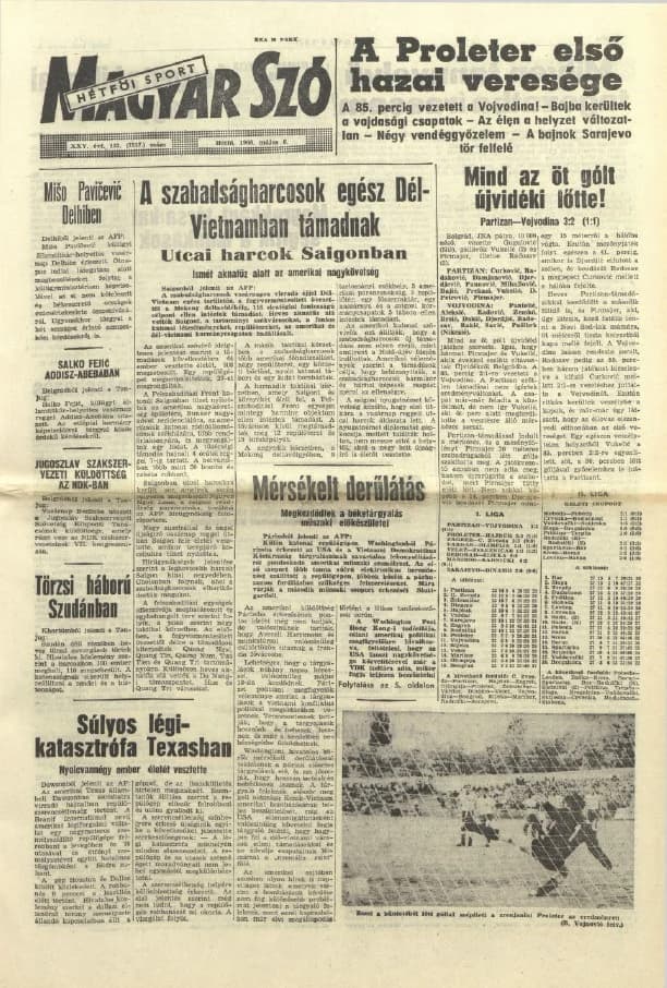 Magyar Szó, 25. évf. 1968. május 6. 123. sz. 1–16. oldal