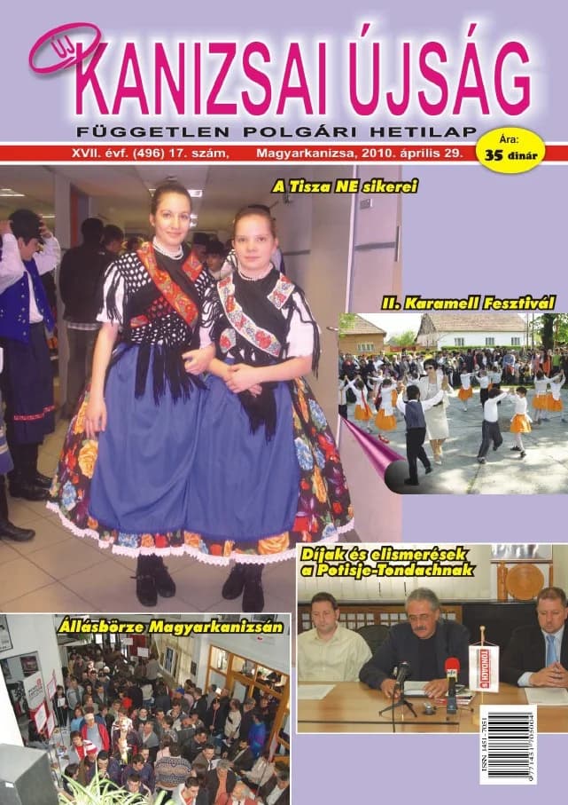 Új Kanizsai Újság, 17. évf. 2010. április 29. 17. sz.