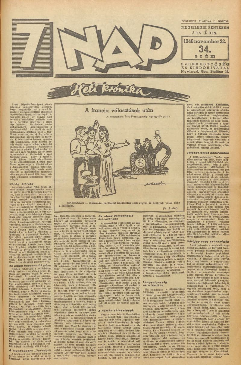 7 Nap, 1. évf. 1946. november 22. 34. sz. 1–10. oldal