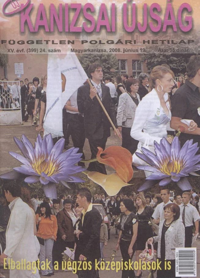 Új Kanizsai Újság, 15. évf. 2008. június 19. 24. sz.