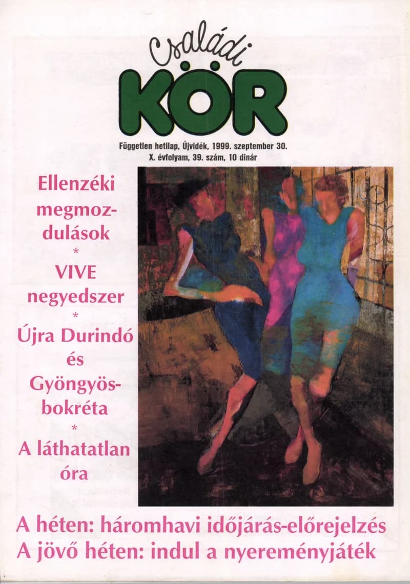 Családi Kör, 10. évf. 1999. szeptember 30. 39. sz.