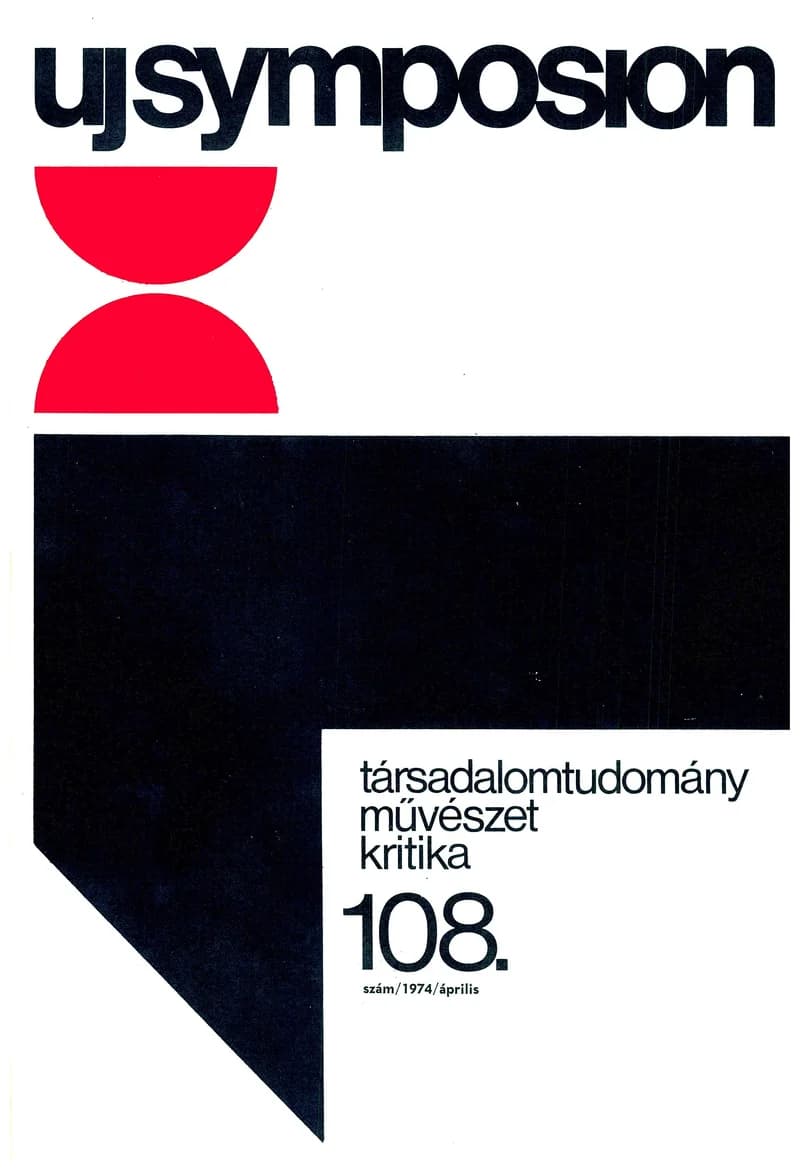 Új Symposion, 10. évf. 1974. április. 108. sz. 1233–1279. oldal