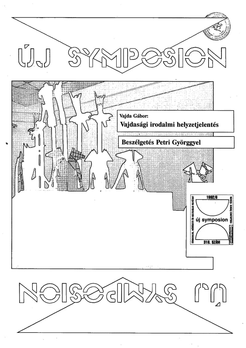 Új Symposion, 28. évf. 1992. június. 318. sz. 1–32. oldal